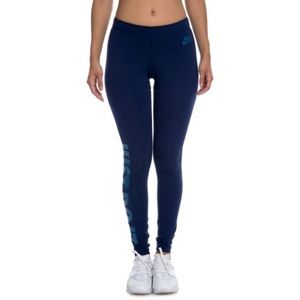 Blue nike leggings